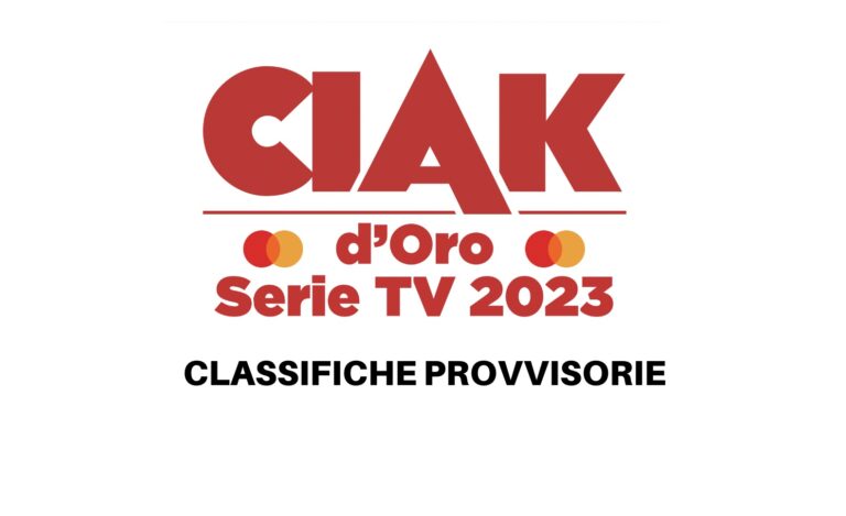 Ciak d'oro Serie tv 2023, le classifiche provvisorie ad un passo dalle